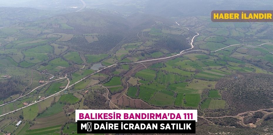 Balıkesir Bandırma'da 111 m² daire icradan satılık