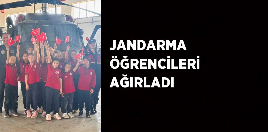 JANDARMA ÖĞRENCİLERİ AĞIRLADI