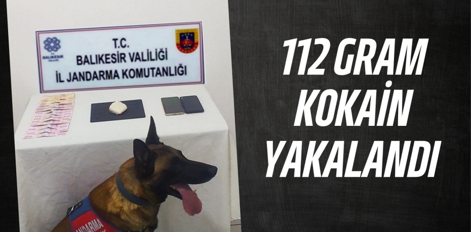 112 GRAM KOKAİN YAKALANDI