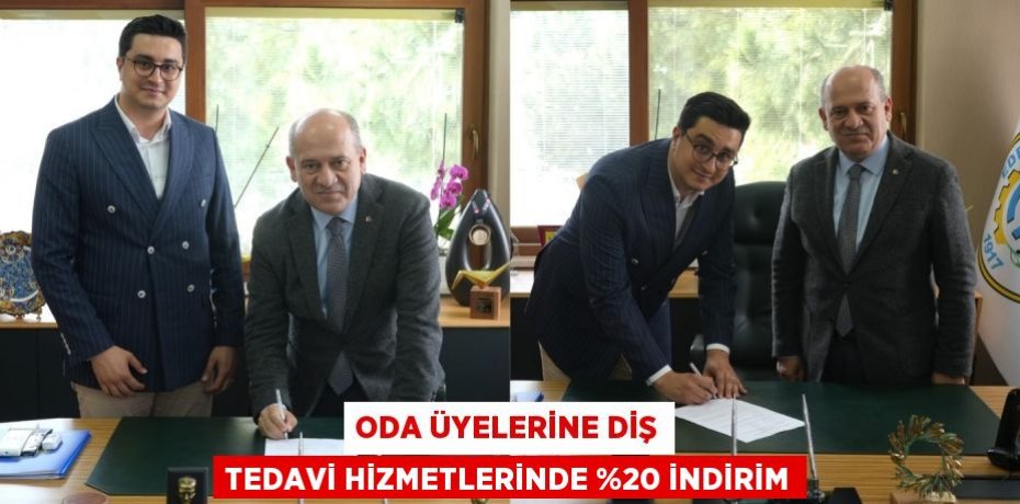 ODA ÜYELERİNE DİŞ TEDAVİ HİZMETLERİNDE %20 İNDİRİM
