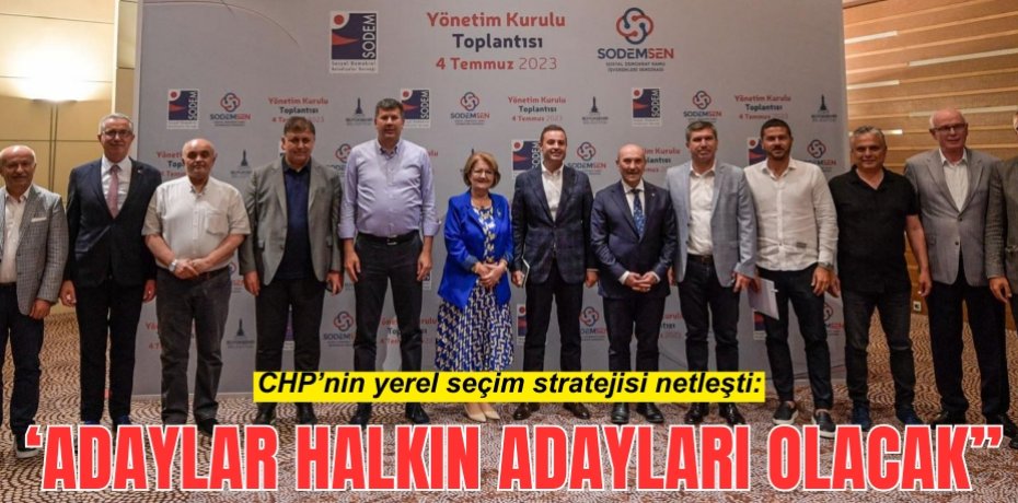 ‘ADAYLAR HALKIN  ADAYLARI OLACAK”