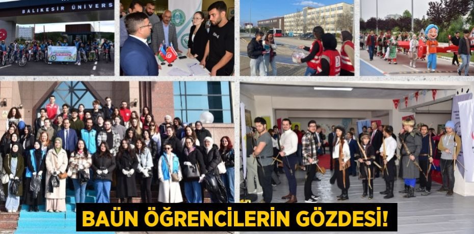 BAÜN ÖĞRENCİLERİN GÖZDESİ!