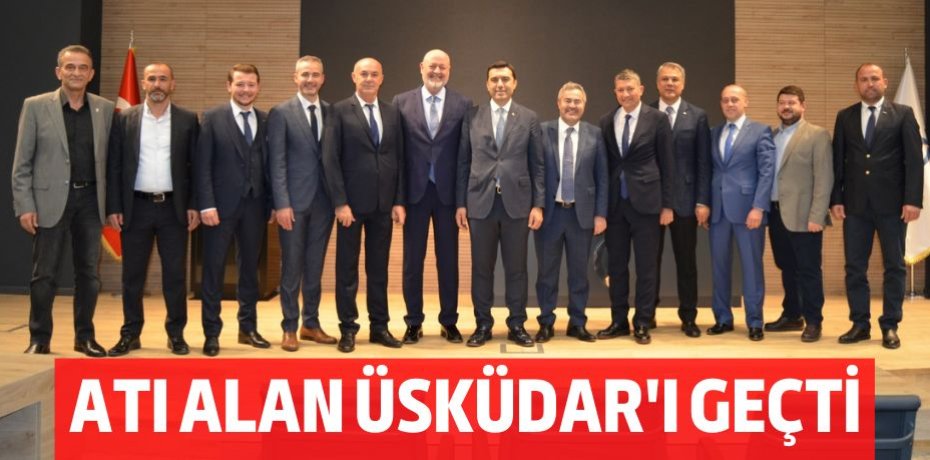 ATI ALAN ÜSKÜDAR'I GEÇTİ