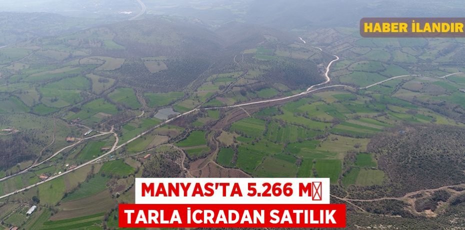 Manyas'ta 5.266 m² tarla icradan satılık