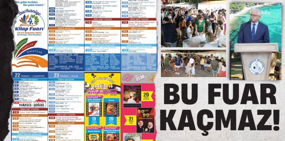 BU FUAR KAÇMAZ!
