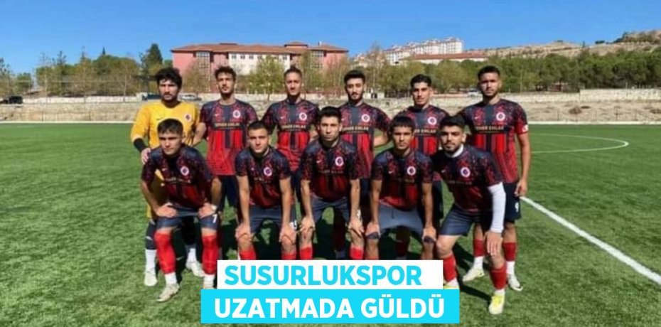SUSURLUKSPOR   UZATMADA GÜLDÜ