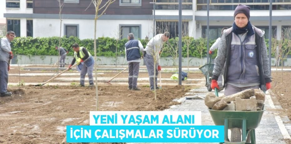 YENİ YAŞAM ALANI İÇİN ÇALIŞMALAR SÜRÜYOR
