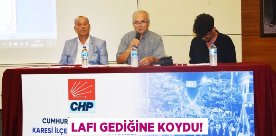 LAFI GEDİĞİNE KOYDU!
