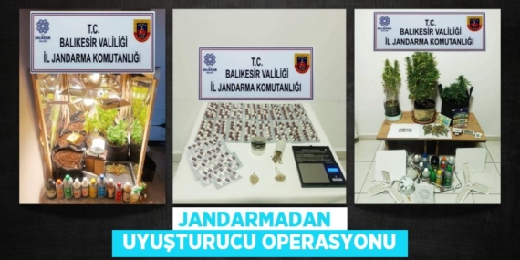 JANDARMADAN   UYUŞTURUCU OPERASYONU