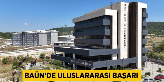 BAÜN’DE ULUSLARARASI BAŞARI