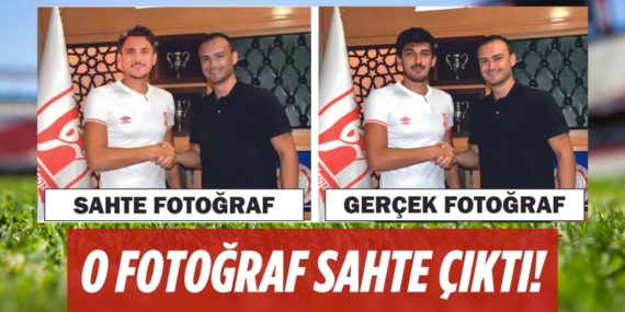 O FOTOĞRAF SAHTE ÇIKTI!