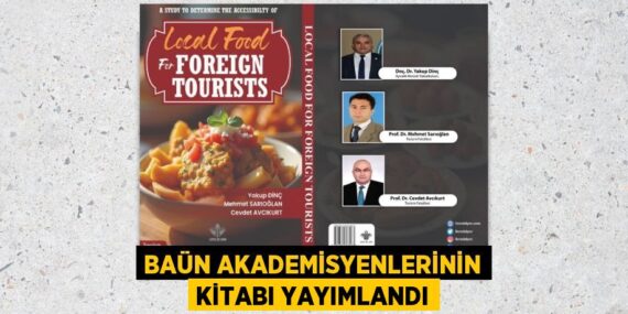 BAÜN AKADEMİSYENLERİNİN KİTABI YAYIMLANDI