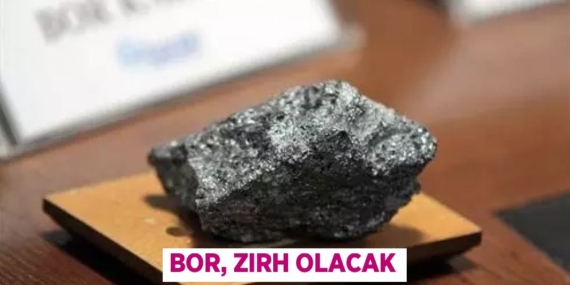 BOR, ZIRH OLACAK