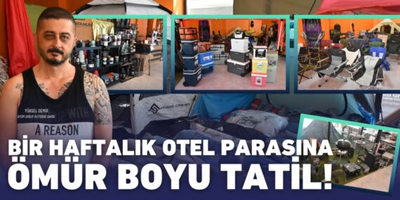 Bir haftalık otel parasına ömür boyu tatil!