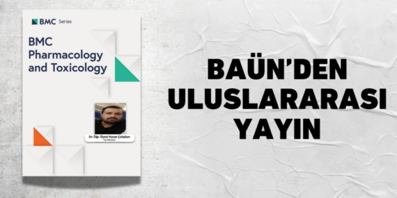 BAÜN’DEN ULUSLARARASI YAYIN