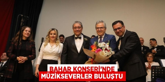 BAHAR KONSERİ’NDE MÜZİKSEVERLER BULUŞTU