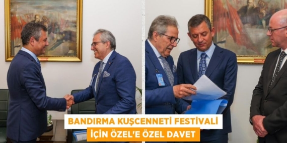 BANDIRMA KUŞCENNETİ FESTİVALİ İÇİN ÖZEL’E ÖZEL DAVET
