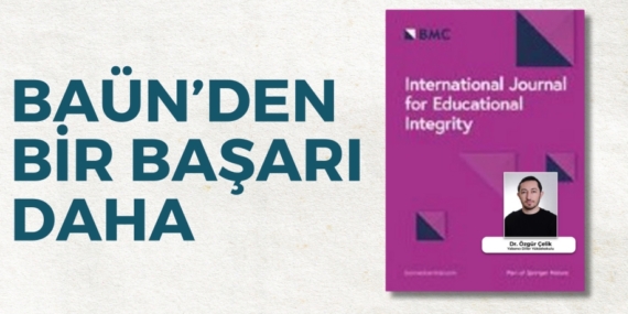 BAÜN’DEN BİR BAŞARI DAHA