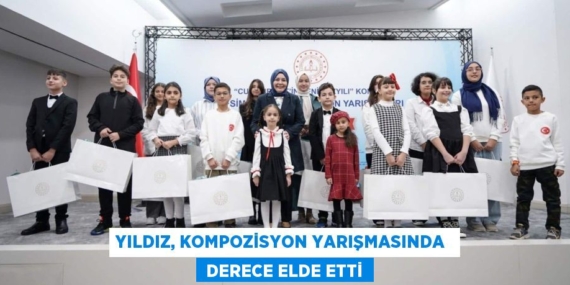YILDIZ, KOMPOZİSYON YARIŞMASINDA   DERECE ELDE ETTİ