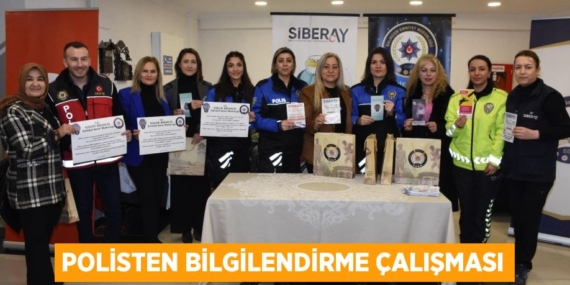POLİSTEN BİLGİLENDİRME ÇALIŞMASI