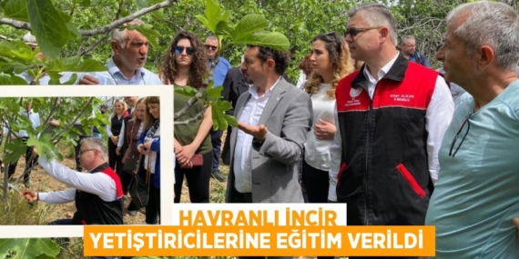 HAVRANLI İNCİR YETİŞTİRİCİLERİNE EĞİTİM VERİLDİ