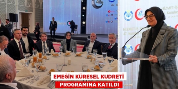 EMEĞİN KÜRESEL KUDRETİ   PROGRAMINA KATILDI