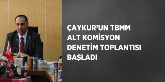 ÇAYKUR’UN TBMM ALT KOMİSYON DENETİM TOPLANTISI BAŞLADI