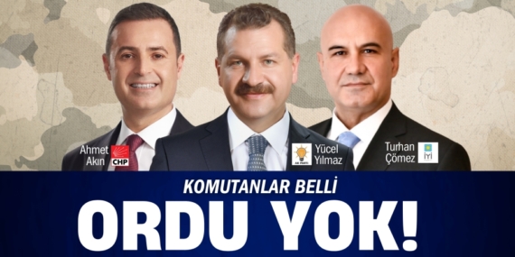 KOMUTANLAR BELLİ  ORDU YOK!