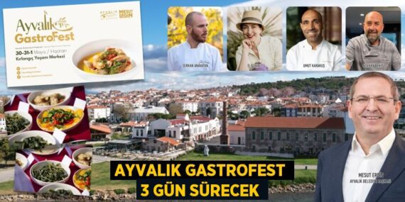 AYVALIK GASTROFEST 3 GÜN SÜRECEK