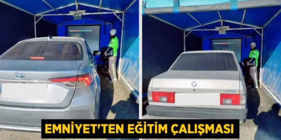 EMNİYET’TEN EĞİTİM ÇALIŞMASI