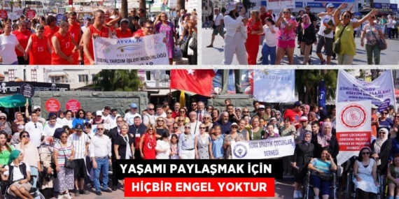 YAŞAMI PAYLAŞMAK İÇİN   HİÇBİR ENGEL YOKTUR