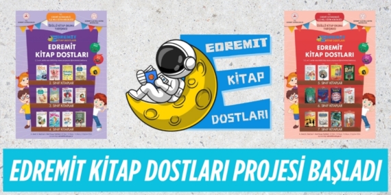 EDREMİT KİTAP DOSTLARI PROJESİ BAŞLADI