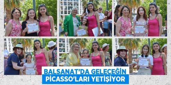 BALSANAT’DA GELECEĞİN  PİCASSO’LARI YETİŞİYOR
