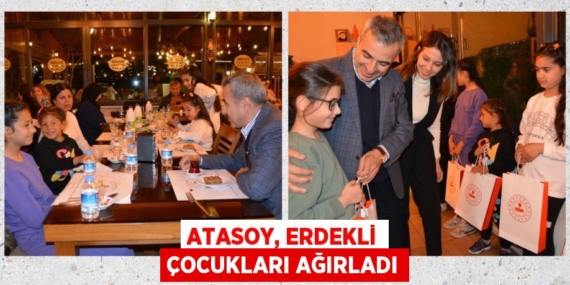 ATASOY, ERDEKLİ ÇOCUKLARI AĞIRLADI