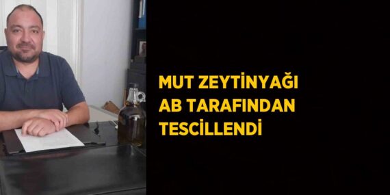 MUT ZEYTİNYAĞI AB TARAFINDAN TESCİLLENDİ