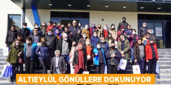 ALTIEYLÜL GÖNÜLLERE DOKUNUYOR