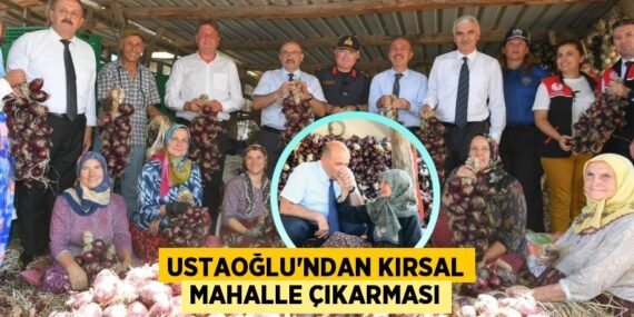 Ustaoğlu’ndan kırsal mahalle çıkarması
