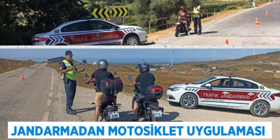 JANDARMADAN MOTOSİKLET UYGULAMASI