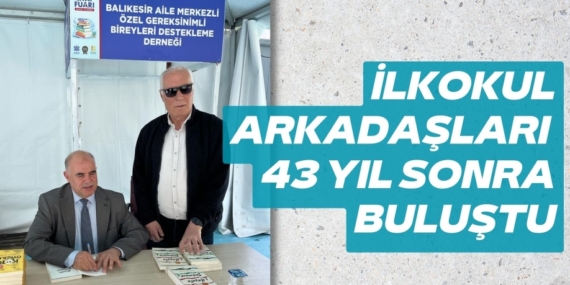 İLKOKUL ARKADAŞLARI  43 YIL SONRA BULUŞTU