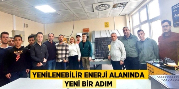 YENİLENEBİLİR ENERJİ ALANINDA YENİ BİR ADIM