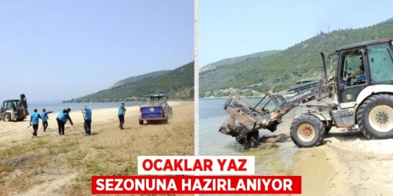 OCAKLAR YAZ SEZONUNA HAZIRLANIYOR