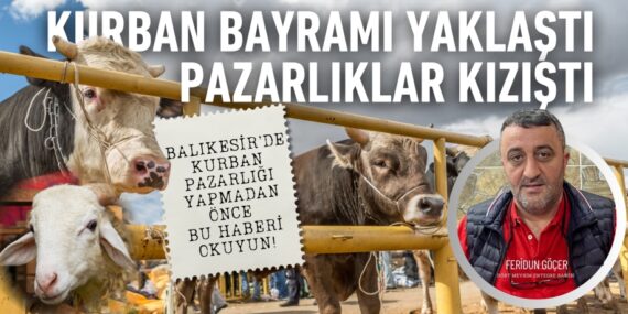 KURBAN BAYRAMI YAKLAŞTI  PAZARLIKLAR KIZIŞTI