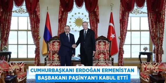 Cumhurbaşkanı Erdoğan Ermenistan Başbakanı Paşinyan’ı kabul etti