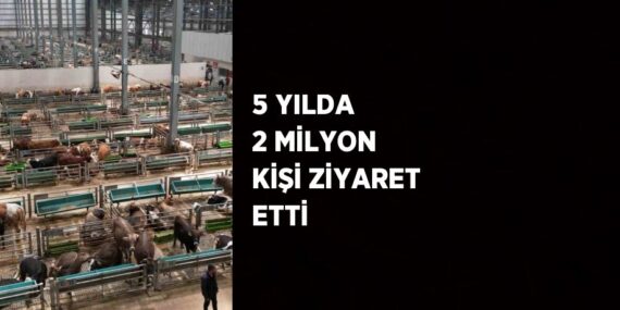 5 YILDA 2 MİLYON KİŞİ ZİYARET ETTİ