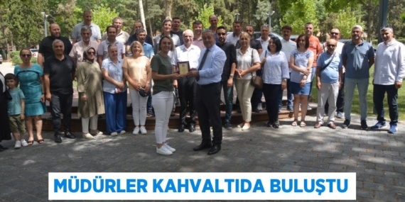 MÜDÜRLER KAHVALTIDA BULUŞTU