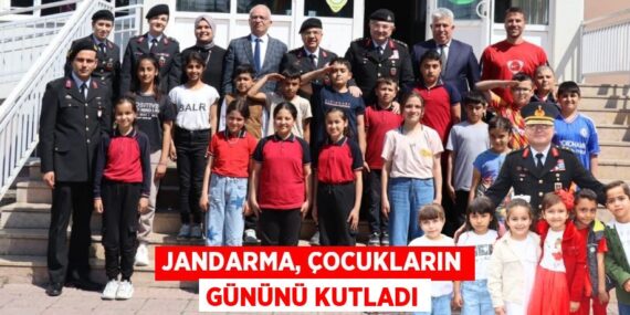 JANDARMA, ÇOCUKLARIN GÜNÜNÜ KUTLADI