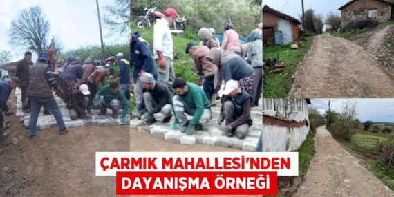 ÇARMIK MAHALLESİ’NDEN DAYANIŞMA ÖRNEĞİ