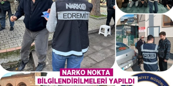 NARKO NOKTA BİLGİLENDİRİLMELERİ YAPILDI