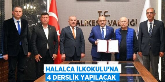 HALALCA İLKOKULU’NA 4 DERSLİK YAPILACAK