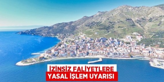 İZİNSİZ FALİYETLERE YASAL İŞLEM UYARISI